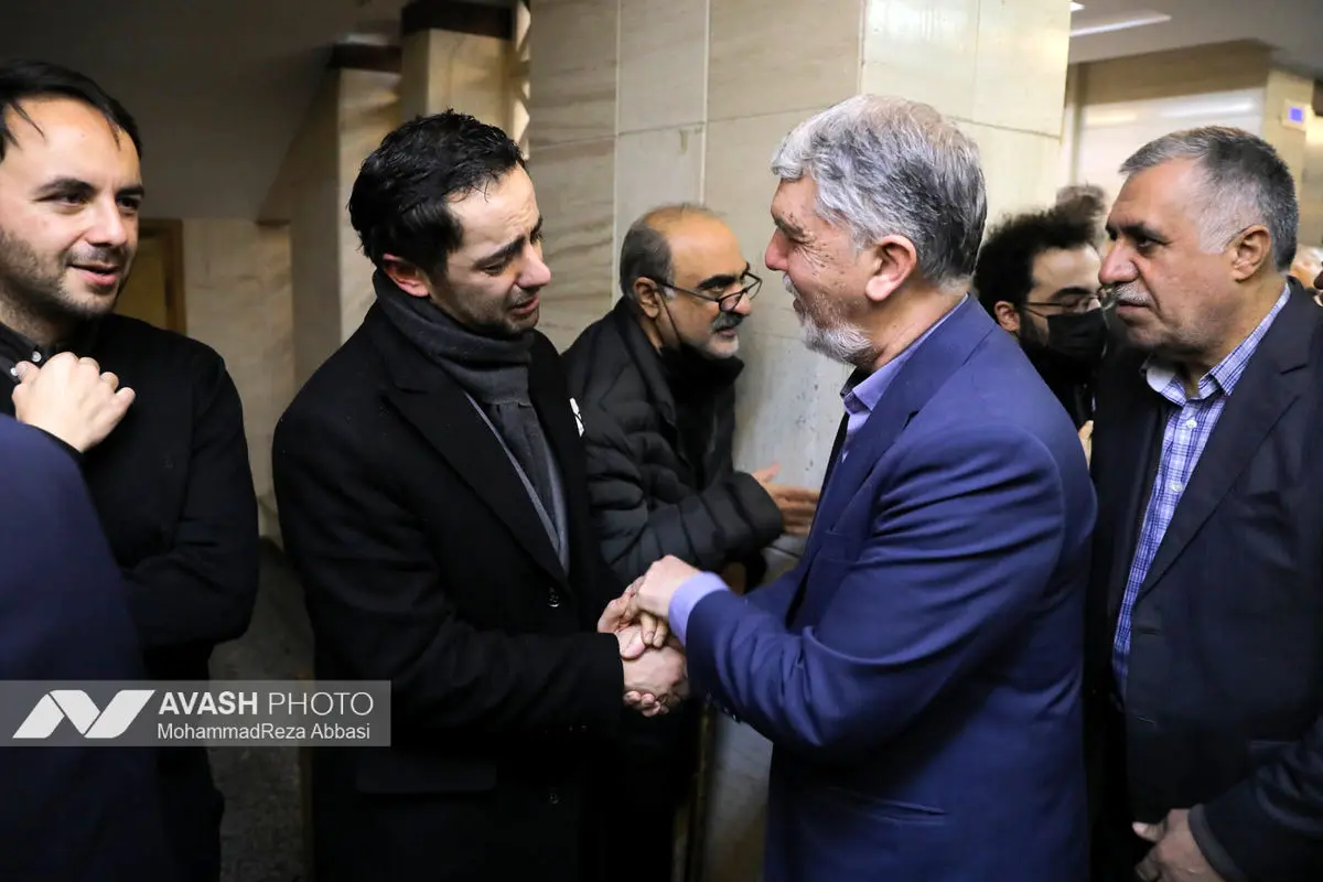 مراسم ترحیم اشرف بروجردی