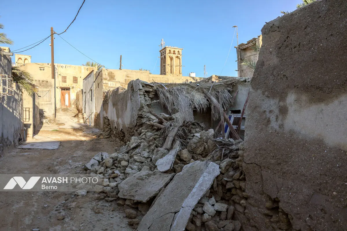 لافت، شهر بادگیرها بعد از بارندگی های اخیر