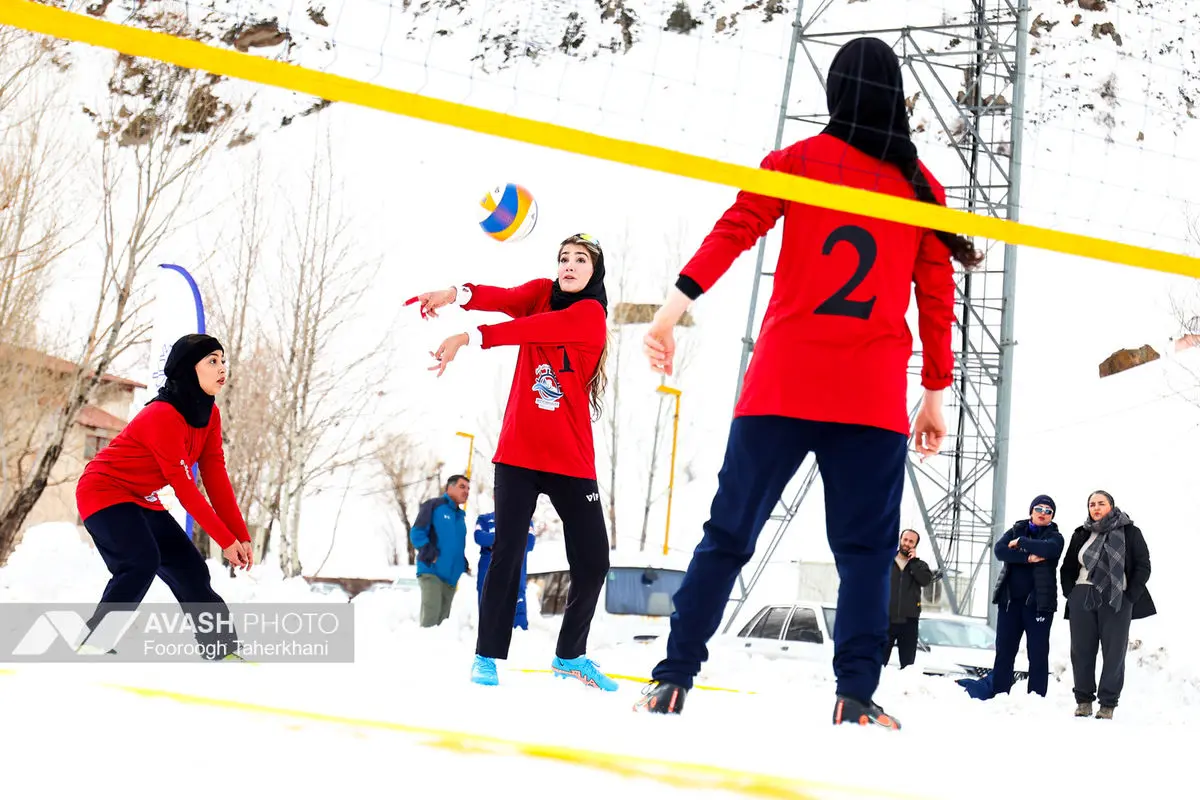 تور ملی والیبال برفی بانوان