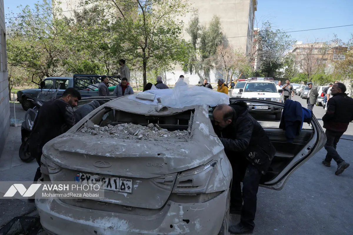 حملات هوایی آمریکا و رژیم صهیونیستی به مناطق مسکونی در تهران - ۱۷ فروردین ۱۴۰۵