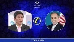 گفت‌وگوی تلفنی وزرای امور خارجه ایران و ژاپن