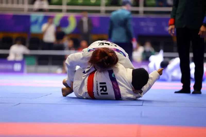 حمودی بازی را مقابل جوجیتسوکار فلسطین واگذار کرد