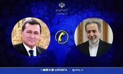  گفتگوی تلفنی وزرای امور خارجه جمهوری اسلامی ایران و ترکمنستان

