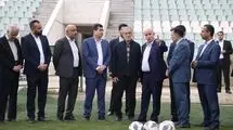 بازدید پزشکیان از مرکز ملی فوتبال ایران