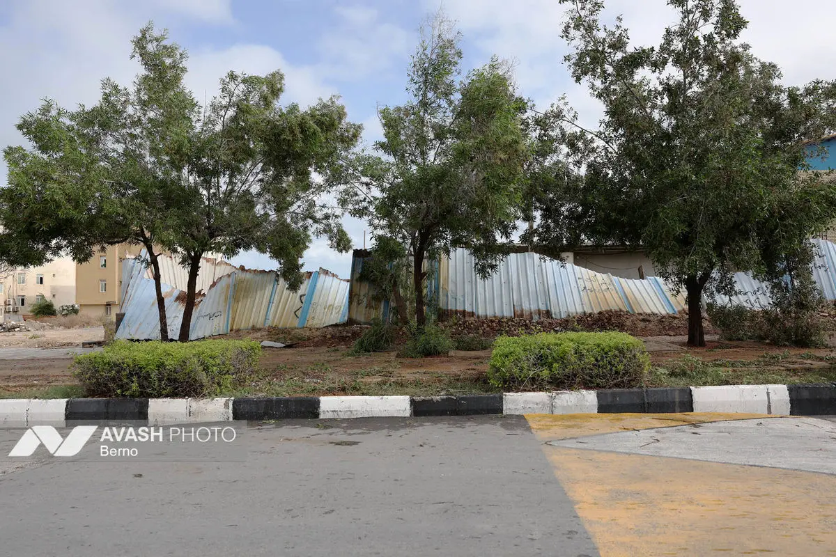 جزیره قشم پس از وقوع سیل