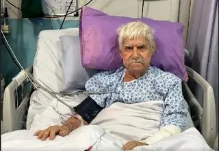 بازیگر محبوب سینما و تلویزیون بستری شد