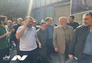 برگزاری مراسم تشییع برادر مصطفی تاج‌زاده+ عکس 