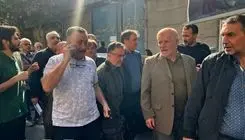 برگزاری مراسم تشییع برادر مصطفی تاج‌زاده+ عکس 