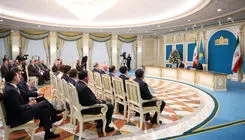 پزشکیان در قزاقستان دکتراری افتخاری گرفت