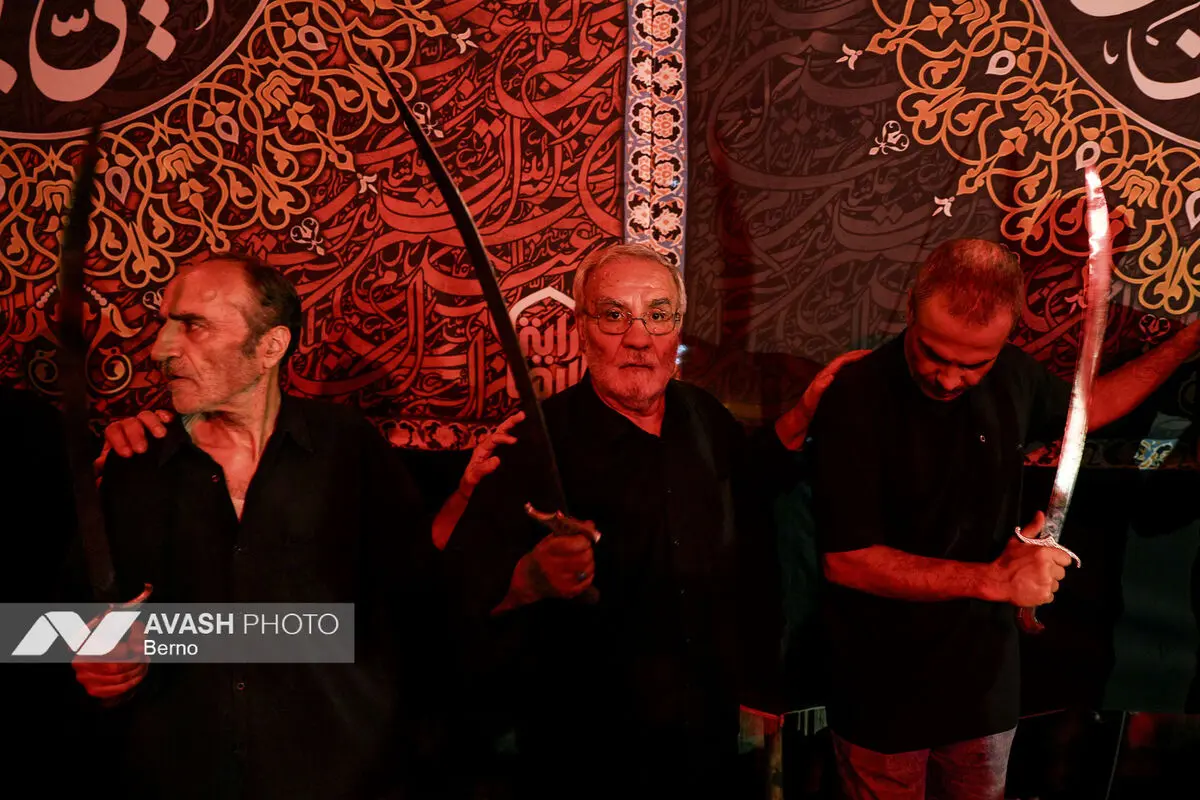 مراسم عزاداری مشق شمشیر