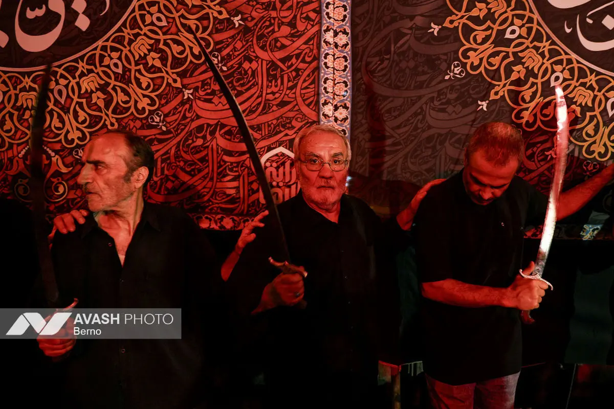 مراسم عزاداری مشق شمشیر