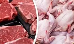 افزایش ۱۴ و چهار درصدی عرضه گوشت قرمز و طیور در اردیبهشت امسال