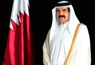 امیر قطر عزادار شد