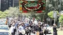عزاداری سیاسی دانشجویان دانشگاه تهران