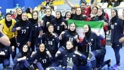 قهرمانی بدون شکست دختران هندبال ایران در بازیهای آسیایی بحرین