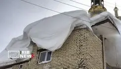 بارش برف ۴ متری در این منطقه از کشور