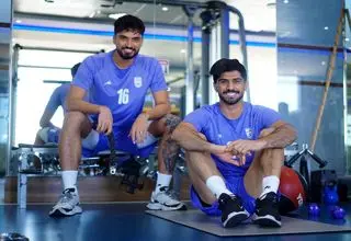 ادامه تمرینات تیم ملی برای فینال تورنمنت العین