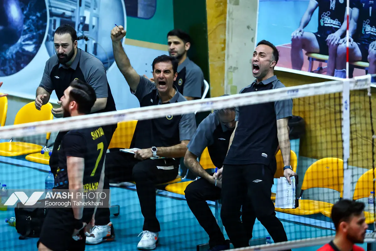 دیدار تیم های والیبال شهرداری ارومیه و سپاهان