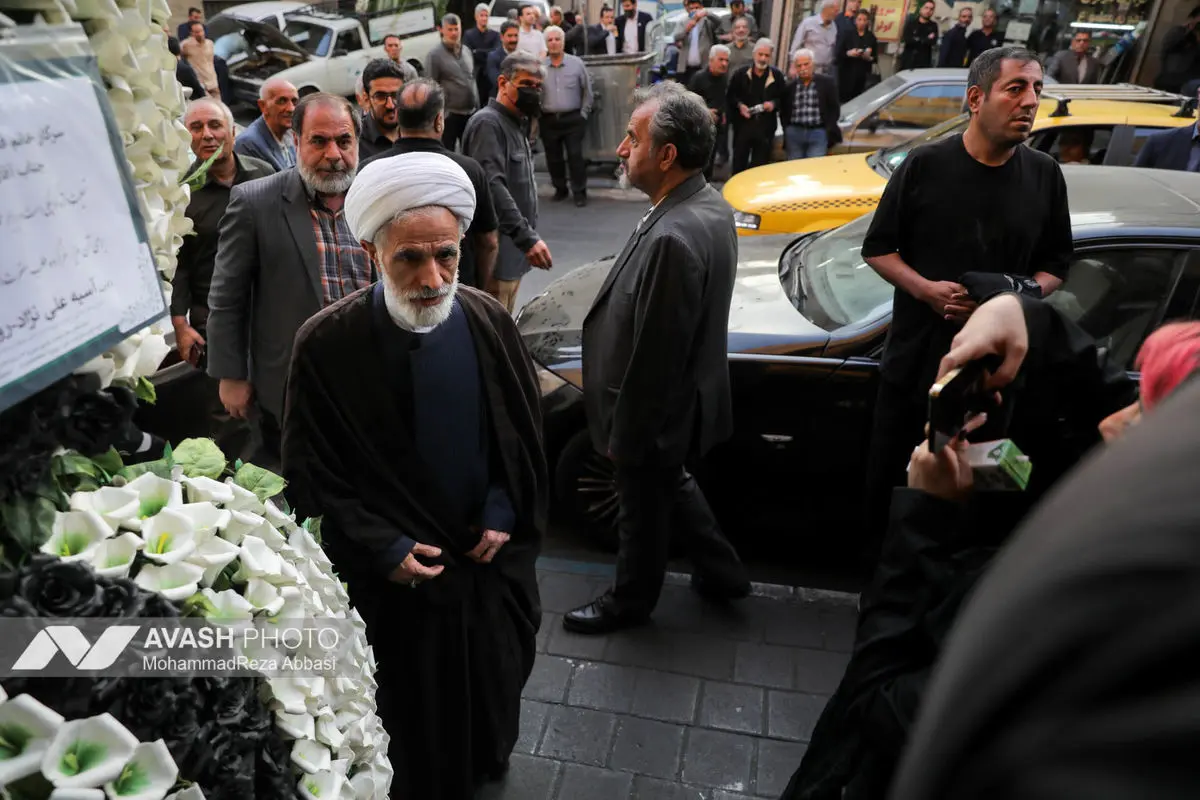 مراسم ترحیم سیدمحمد تاج‌زاده