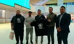 اوسمار ویرا روی پیست یخ! 