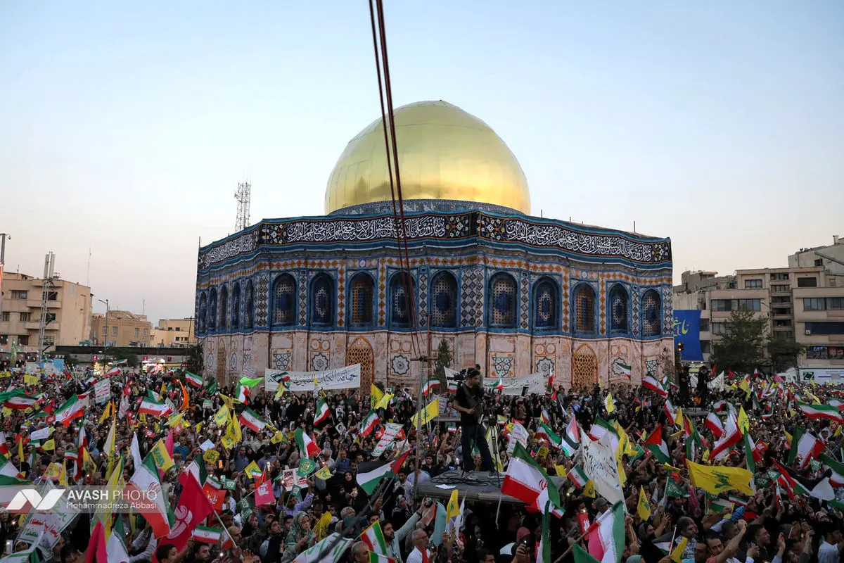 راهپیمایی کیلومتری غدیر در تهران