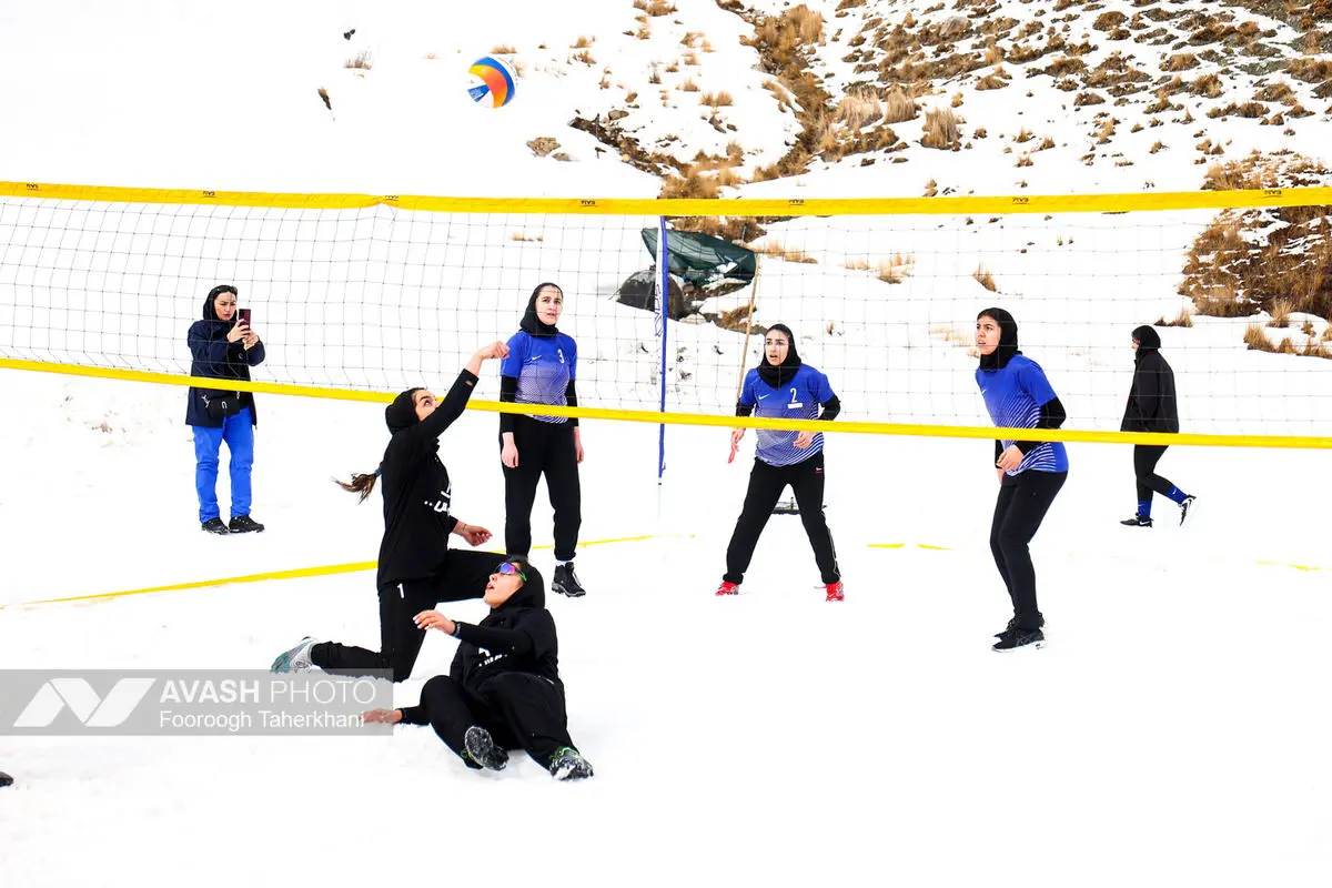 تور ملی والیبال برفی بانوان