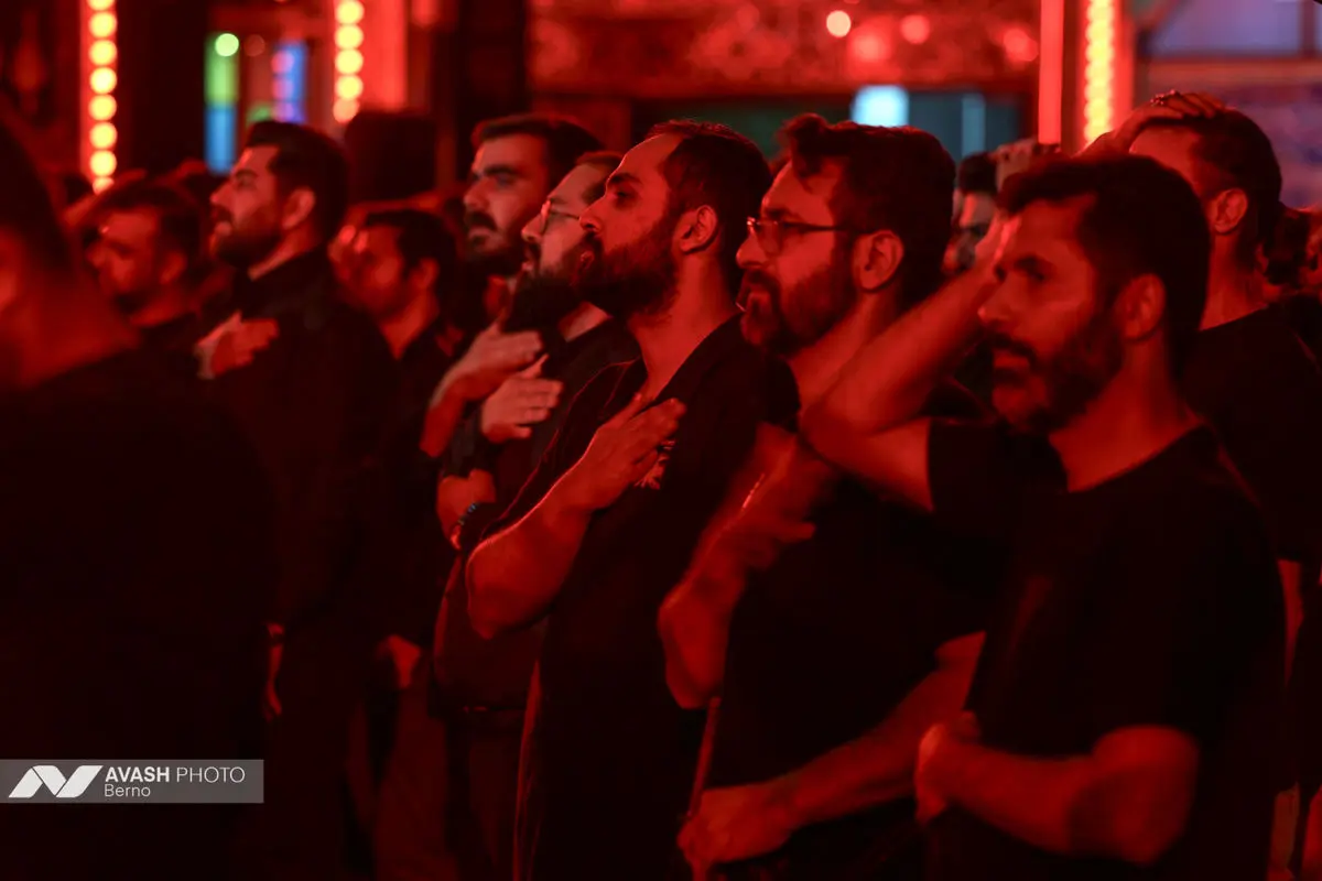 عزاداری شب نهم محرم امام زاده صالح