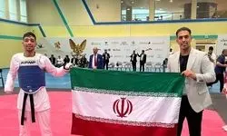 صید اولین طلای پاراتکواندو توسط امیرحسین علیزاده