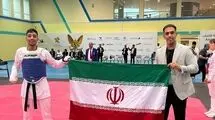 صید اولین طلای پاراتکواندو توسط امیرحسین علیزاده