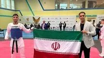 صید اولین طلای پاراتکواندو توسط امیرحسین علیزاده