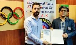 حضور مربی خارگی در رأس تیم ملی نوجوانان کاراته ایران