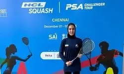 پیروزی مقتدرانه ملی‌پوش اسکواش ایران برابر نماینده هند