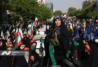 رزمایش بزرگ «دختران جان‌فدای ایران»