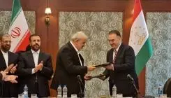 امضای ۵ سند همکاری اقتصادی بین ایران و تاجیکستان