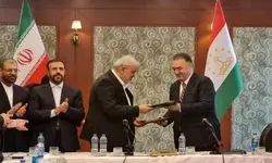 امضای ۵ سند همکاری اقتصادی بین ایران و تاجیکستان