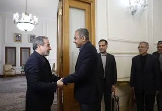 دیدار وزیر کشور پاکستان با عراقچی