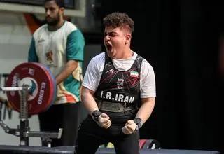 طلا و رکوردشکنی پاراوزنه بردار ایران در پاراآسیایی جوانان