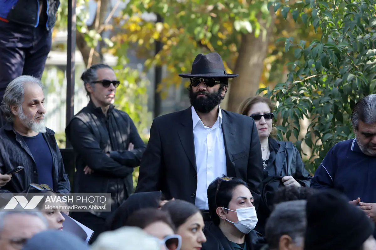 مراسم تشییع پیکر هادی مرزبان