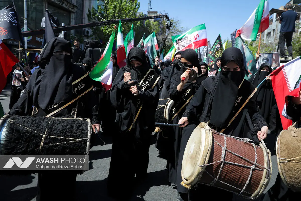 مراسم اربعین رهبر شهید انقلاب در تهران