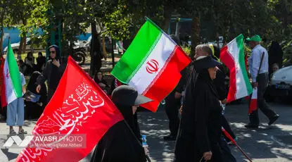 پیاده‌روی جاماندگان اربعین در تهران