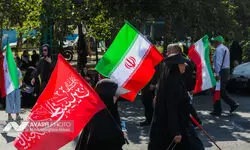 پیاده‌روی جاماندگان اربعین در تهران
