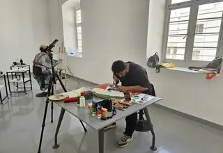بزرگداشت یک هنرمند ایرانی در عراق 