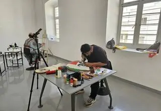 بزرگداشت یک هنرمند ایرانی در عراق 