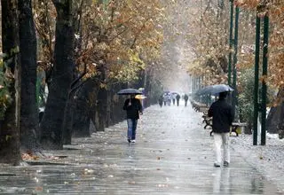 باران هوای تهران را مطلوب کرد
