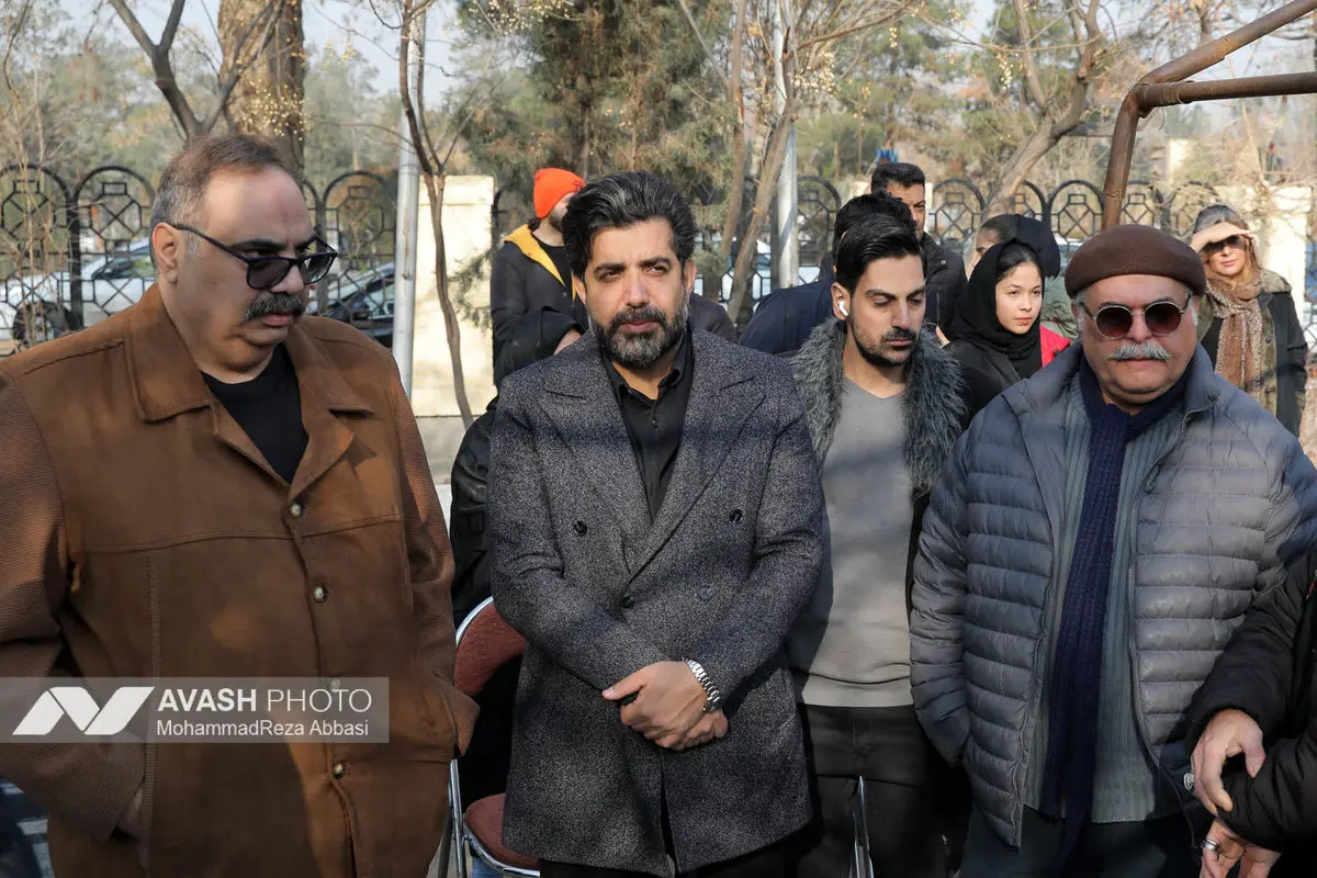 مراسم تشییع و خاکسپاری سعید پیر دوست