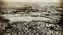 عکس/ تصویر رنگی دیده‌نشده از تهران ۱۰۰ سال پیش