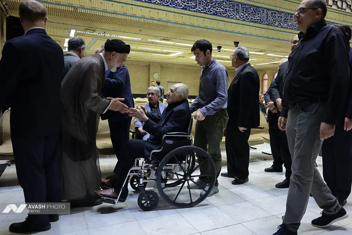 مراسم ترحیم مادر «سید مهدی طباطبایی» معاون ارتباطات و اطلاع‌رسانی دفتر رئیس جمهور