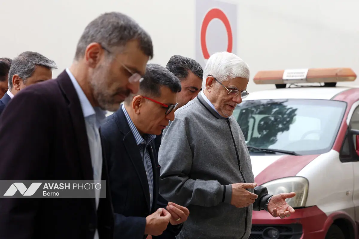 بازدید معاون اول رییس جمهور از سازمان انتقال خون