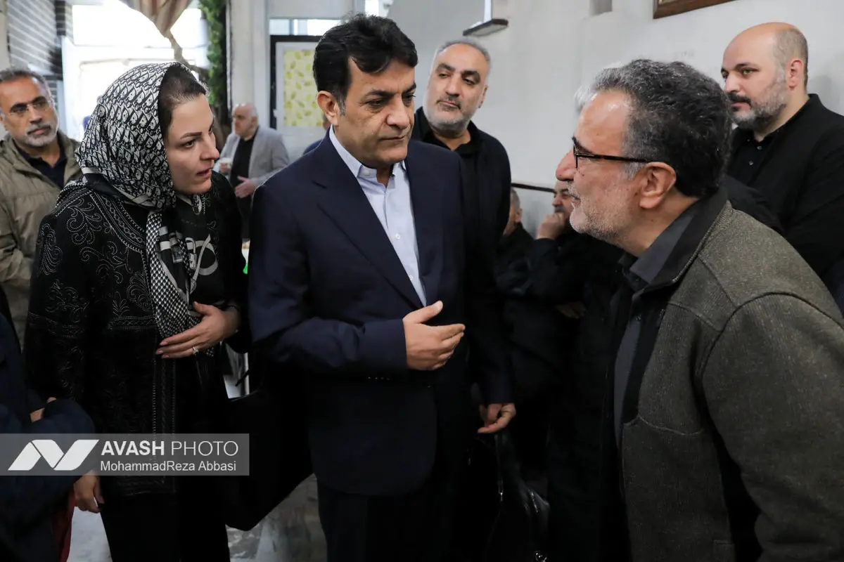 مراسم تشییع سید محمد تاج زاده