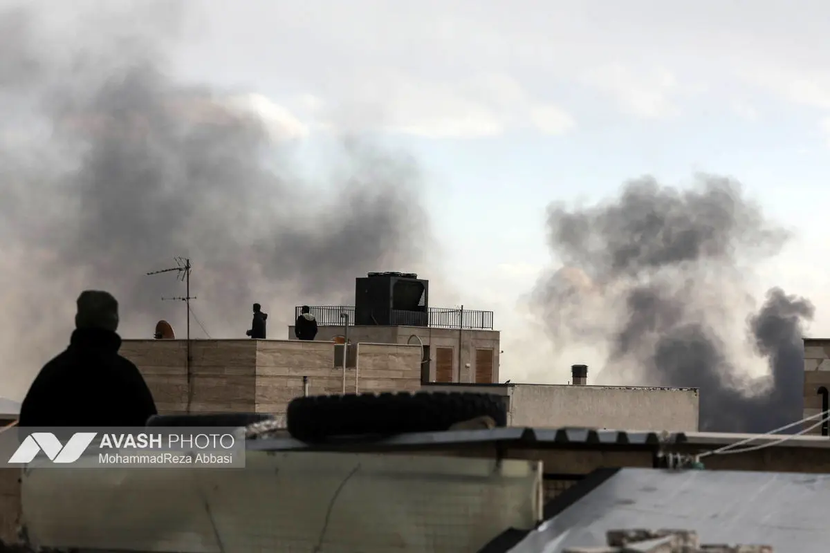 حمله هوایی صهیونی- آمریکایی به تهران